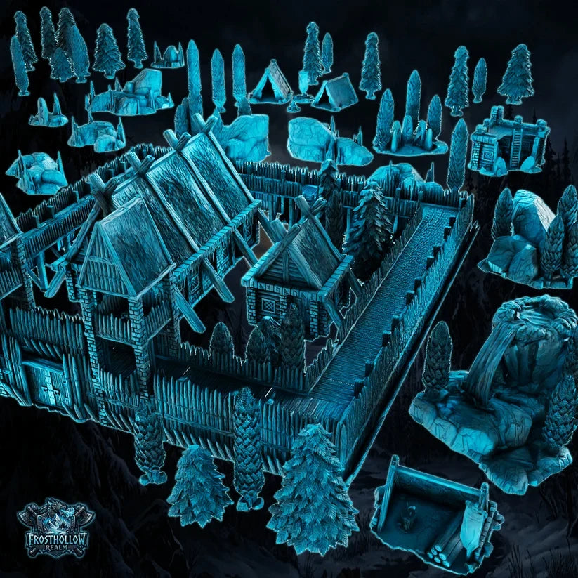 Frosthollow Realm tabletop terrain collection