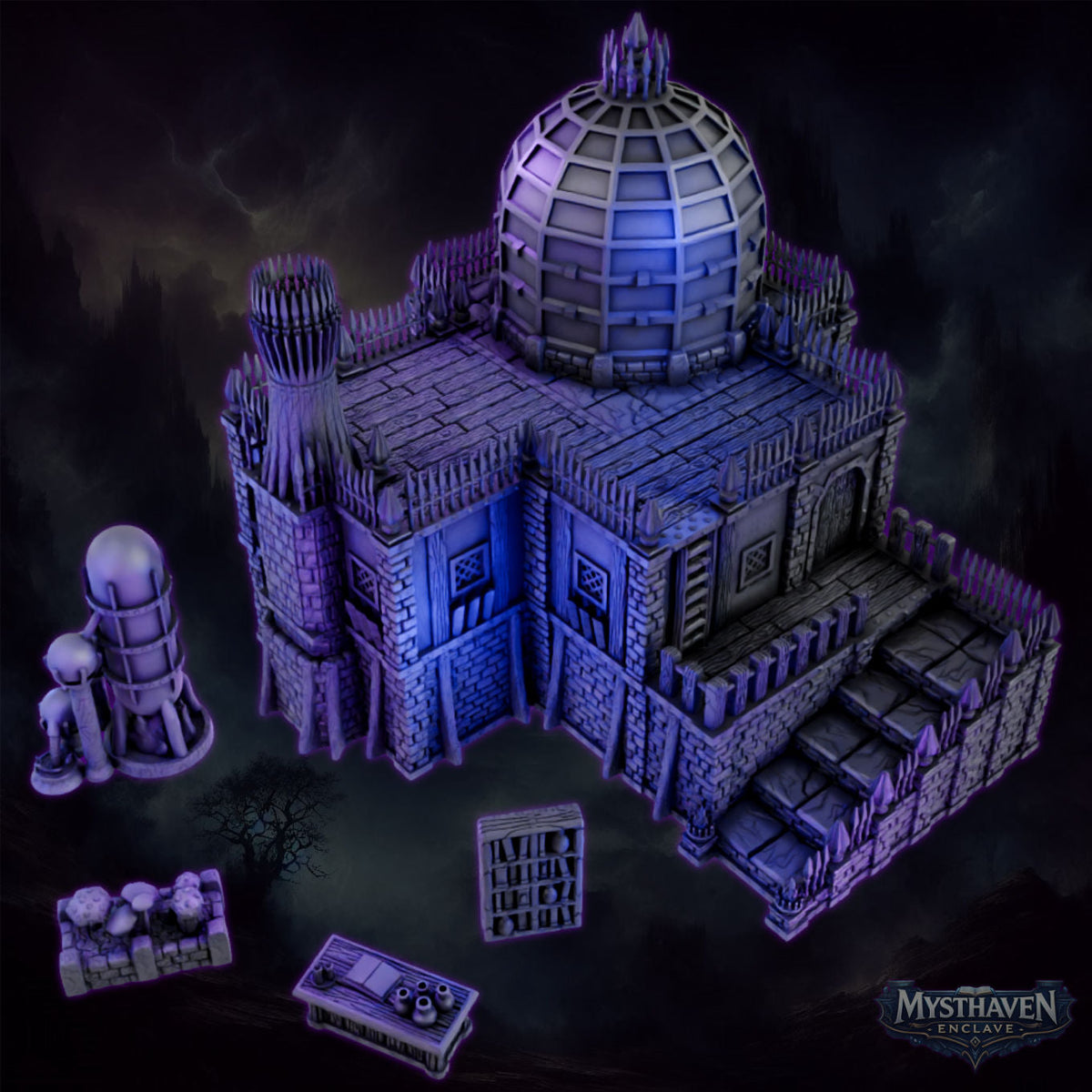 Mysthaven Enclave tabletop terrain collection