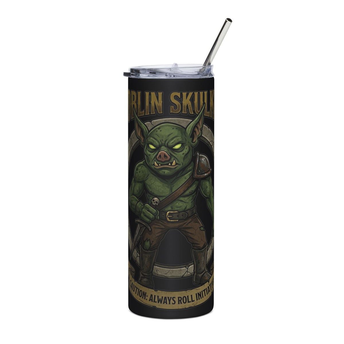 Goblin Skulker 20 Oz Stainless Steel Tumbler