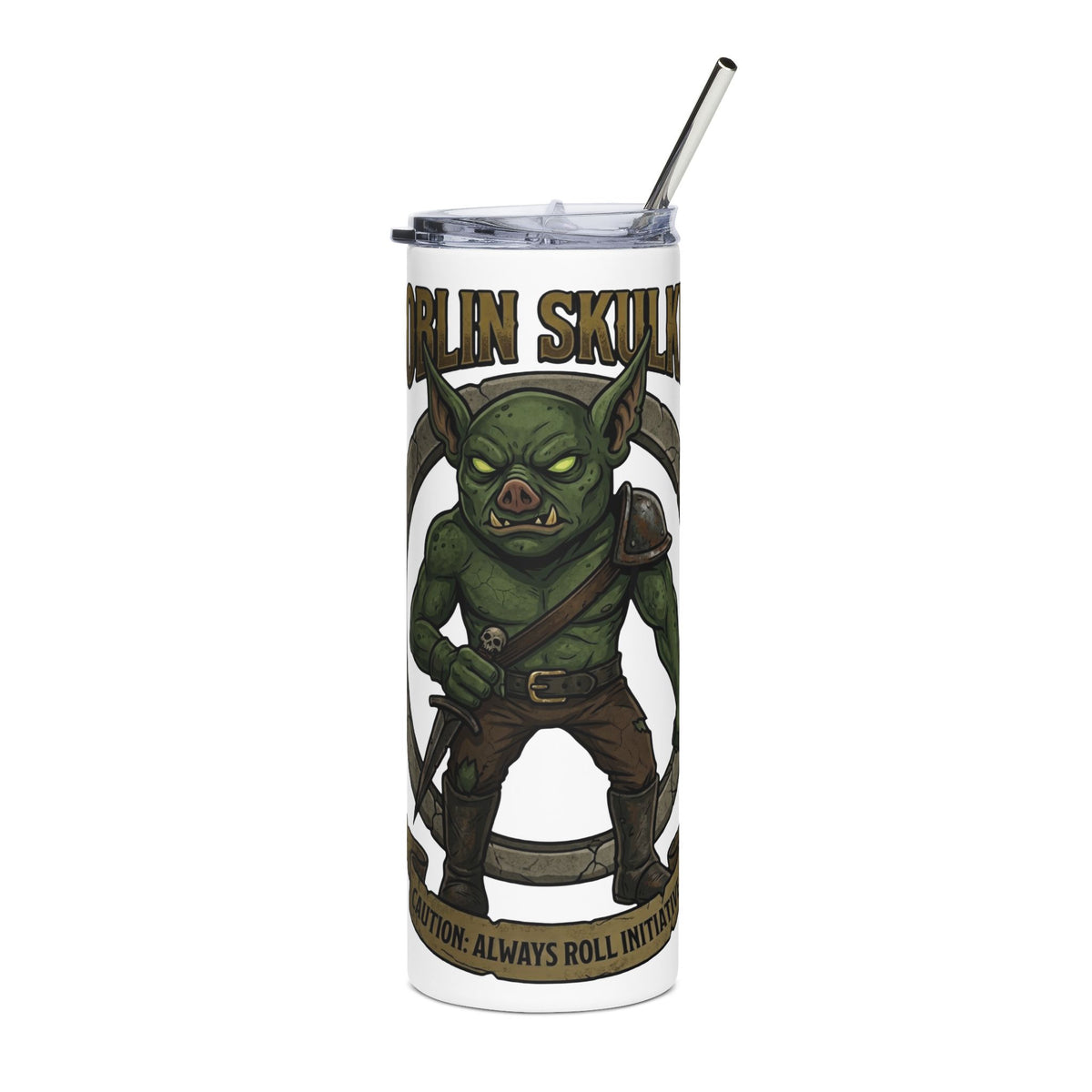 Goblin Skulker 20 Oz Stainless Steel Tumbler