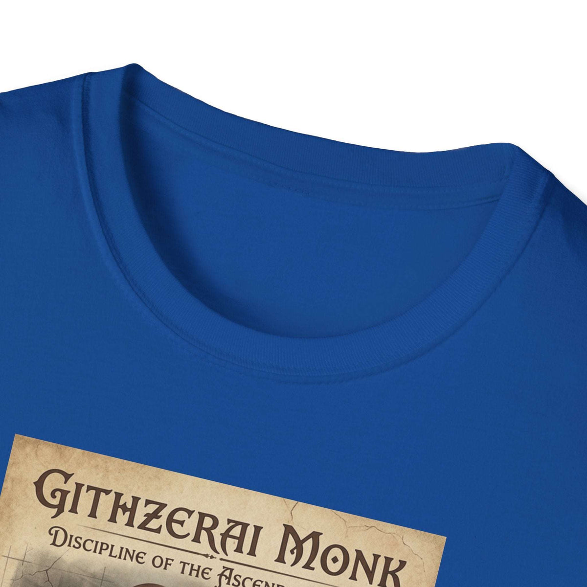 Githzerai Monk Illustration T-Shirt | Fantasy Character Art
