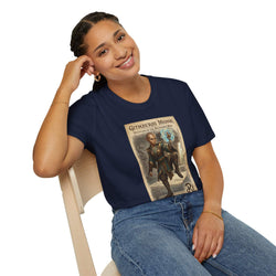 Githzerai Monk Illustration T-Shirt | Fantasy Character Art