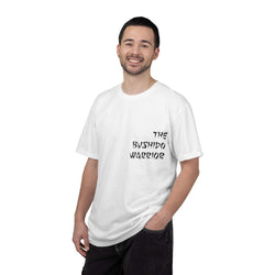 Garment-dyed Samurai T-Shirt with hand-drawn Bushido Warrior design and soft US cotton fabric