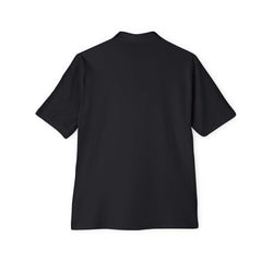 JS Print Shop men's 100% ring-spun cotton piqué polo shirt with pearlized buttons and classic fit