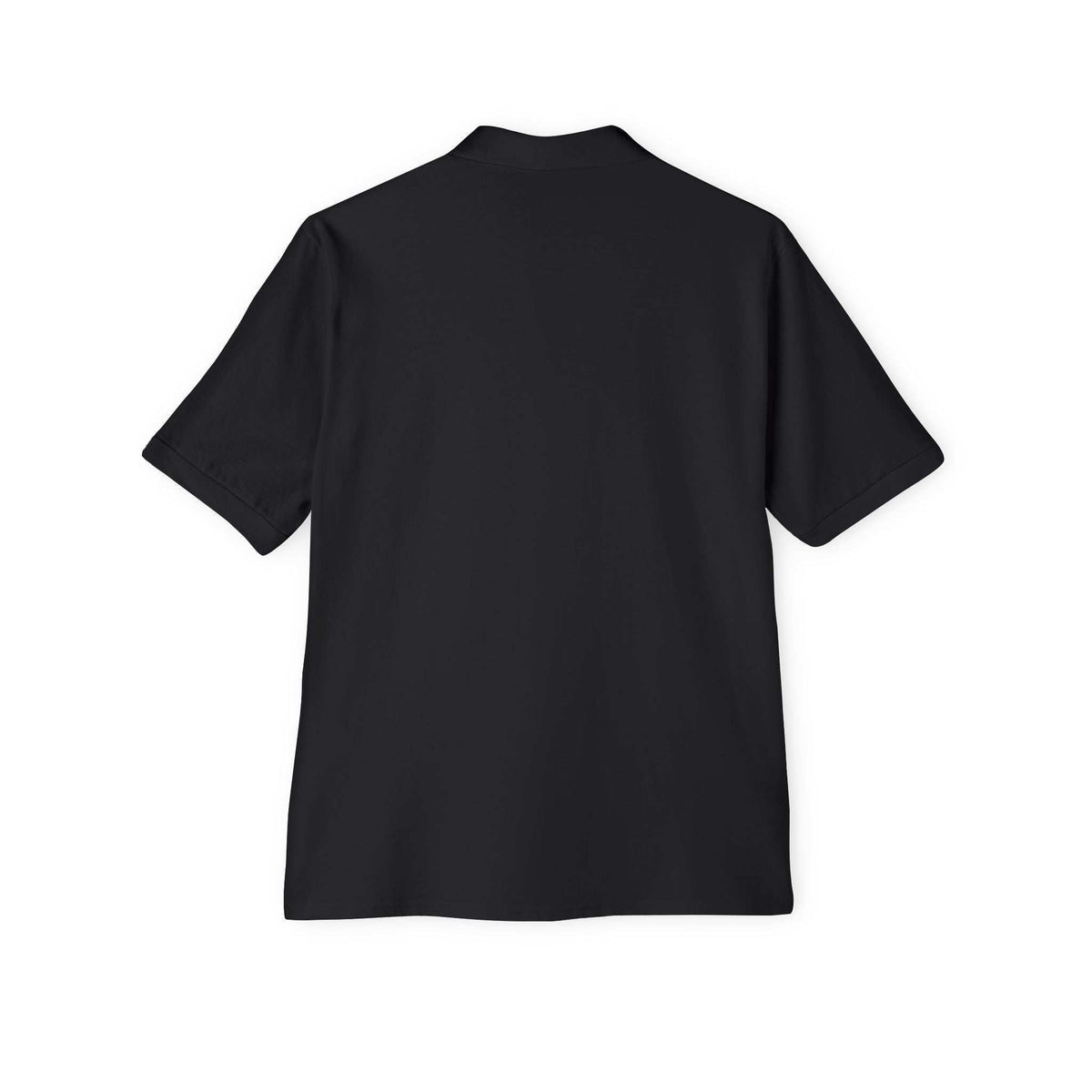JS Print Shop men's 100% ring-spun cotton piqué polo shirt with pearlized buttons and classic fit