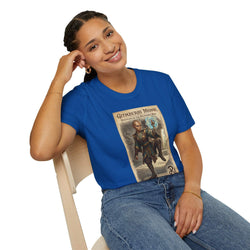 Githzerai Monk Illustration T-Shirt | Fantasy Character Art