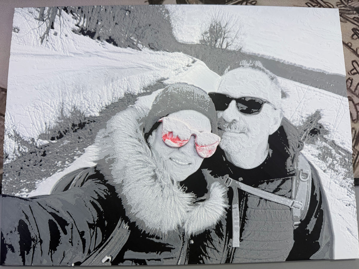Custom 3D Printed Photo