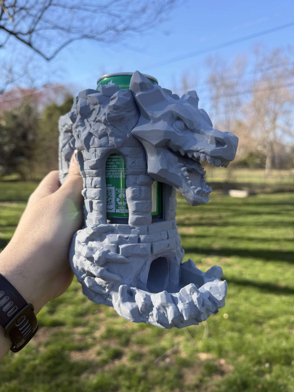 Dragon’s Fortress Can Holder