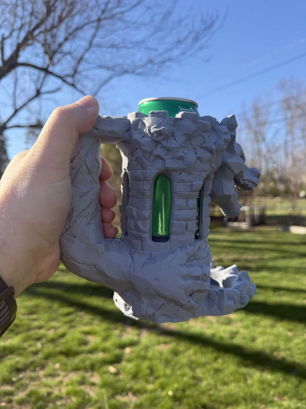 Dragon’s Fortress Can Holder