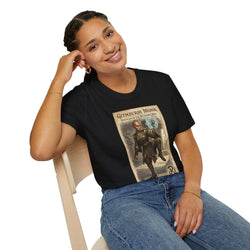 Githzerai Monk Illustration T-Shirt | Fantasy Character Art