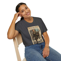 Githzerai Monk Illustration T-Shirt | Fantasy Character Art