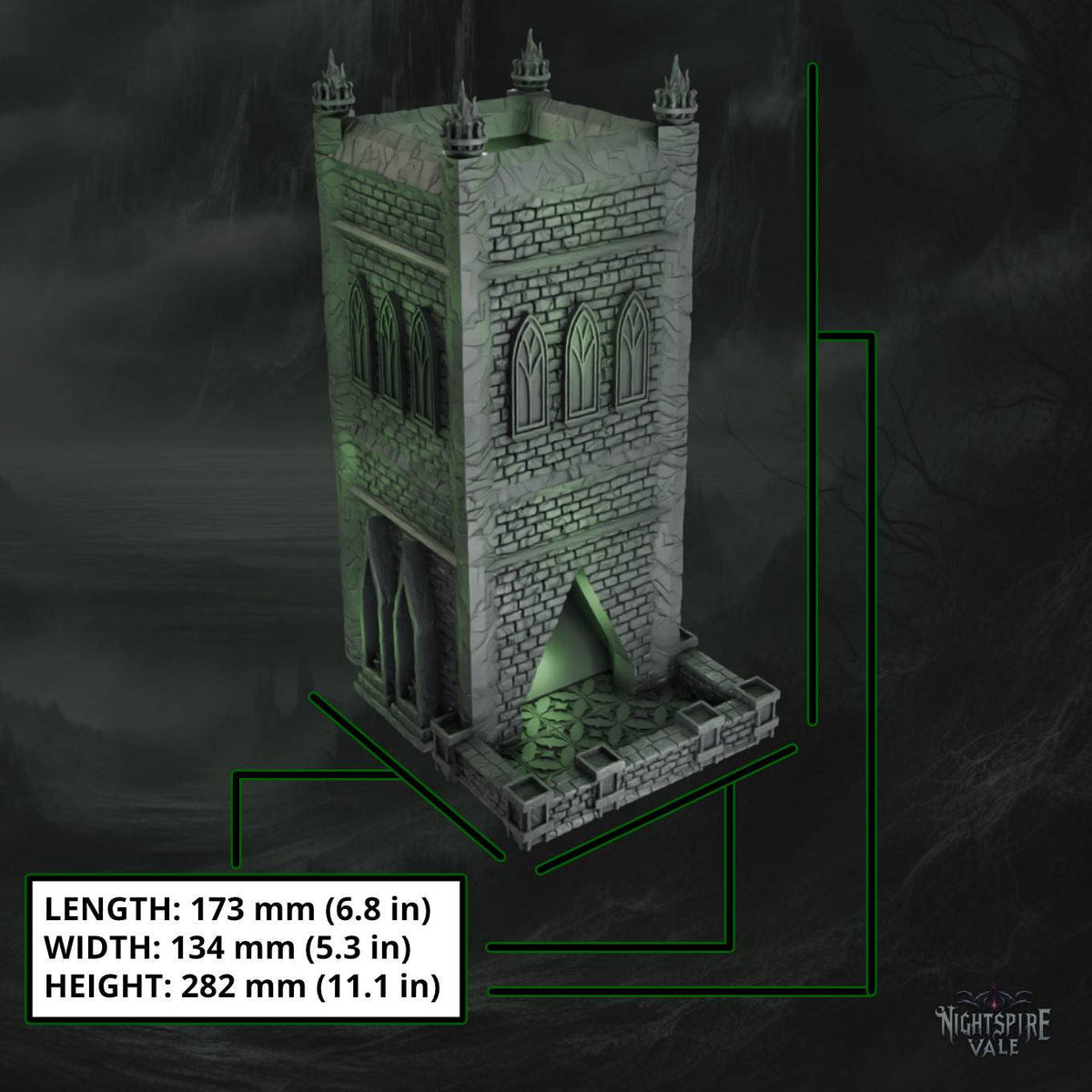 Gothic Dice Tower