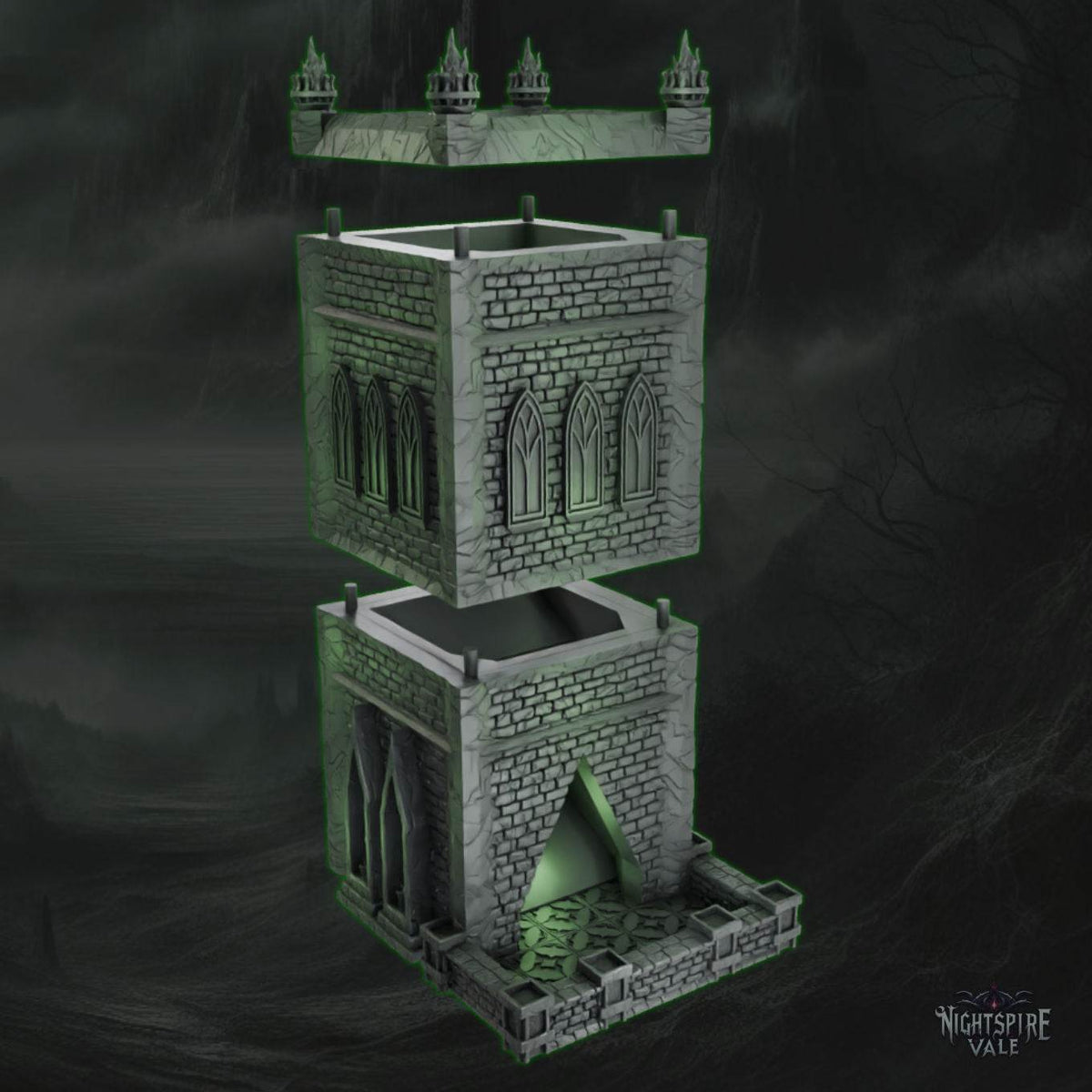 Gothic Dice Tower