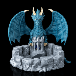 Dragonforge Dice Tray with deep walls and reinforced structure for reliable dice roll containment and table protection