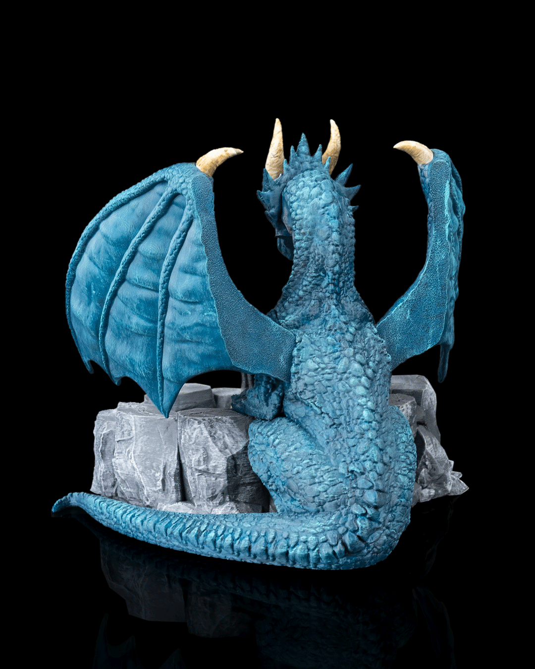 Dragonforge Dice Tray with deep walls and reinforced structure for secure dice rolling and table protection