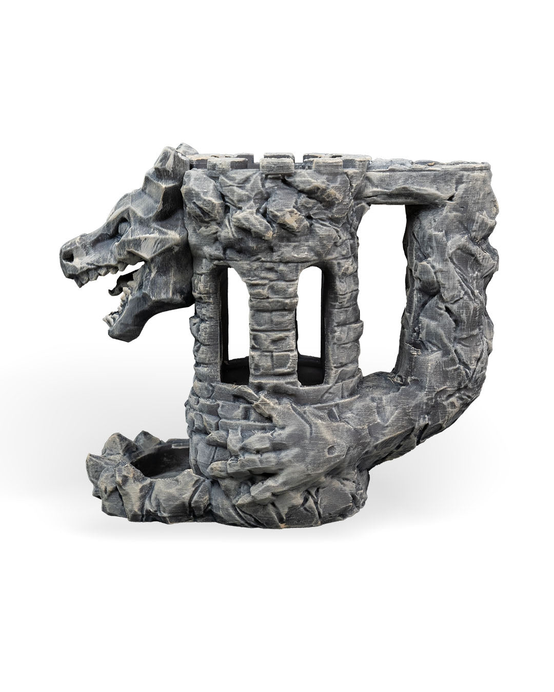 Dragon's Fortress Can Holder & Dice Tower