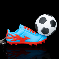 Soccer Cleat Keychain — Custom Color Soccer Cleat