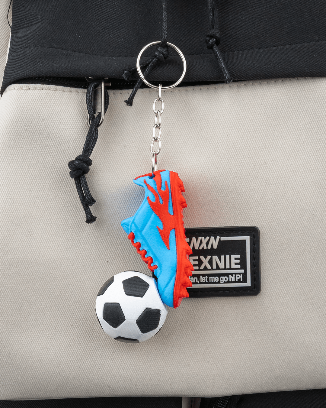Soccer Cleat Keychain — Custom Color Soccer Cleat