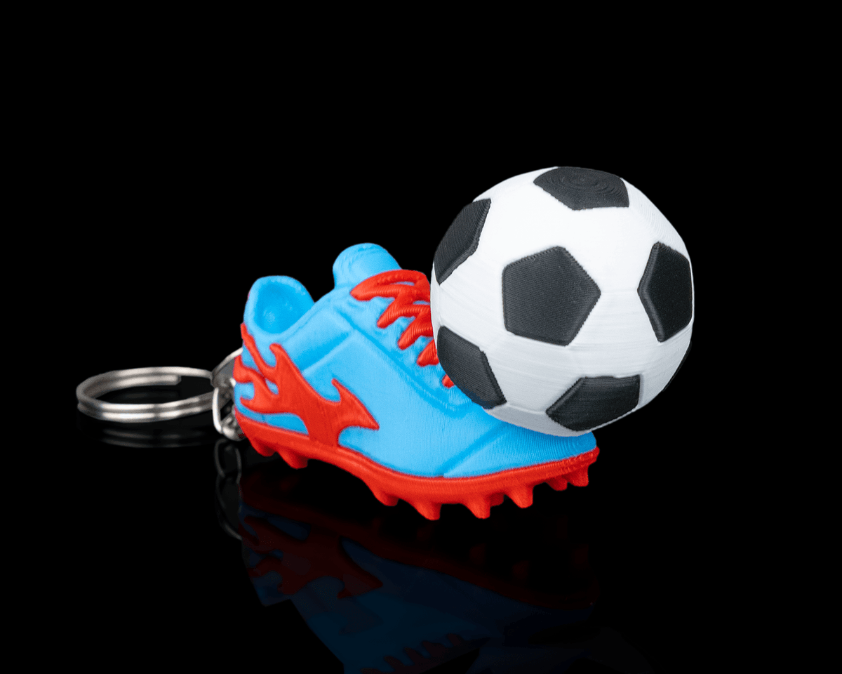 Soccer Cleat Keychain — Custom Color Soccer Cleat