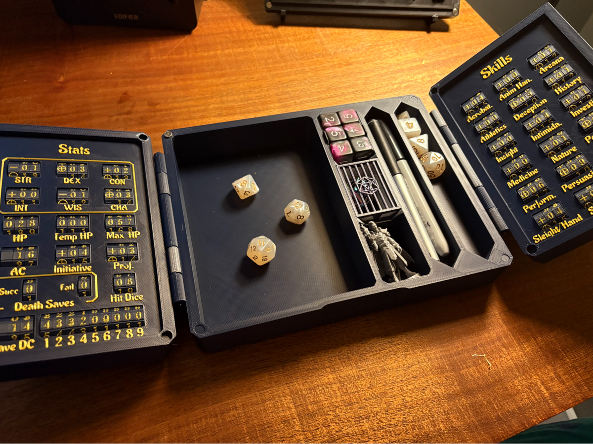 Ultimate DnD Character Tray