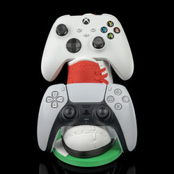 Soccer Shoe Controller Stand — Paint-It-Yourself | 2-Piece Design
