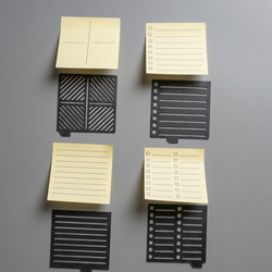 Dragon-Themed Sticky Note Holder + 4 Templates