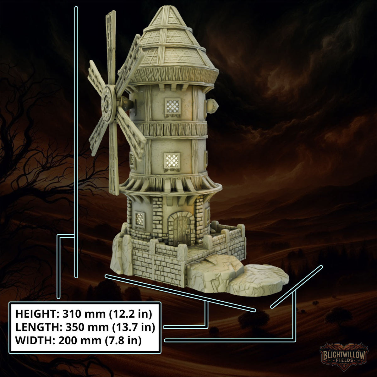 Blightwillow Fields - Windmill