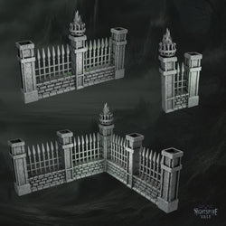 Nightspire Vale - Cemetery Walls