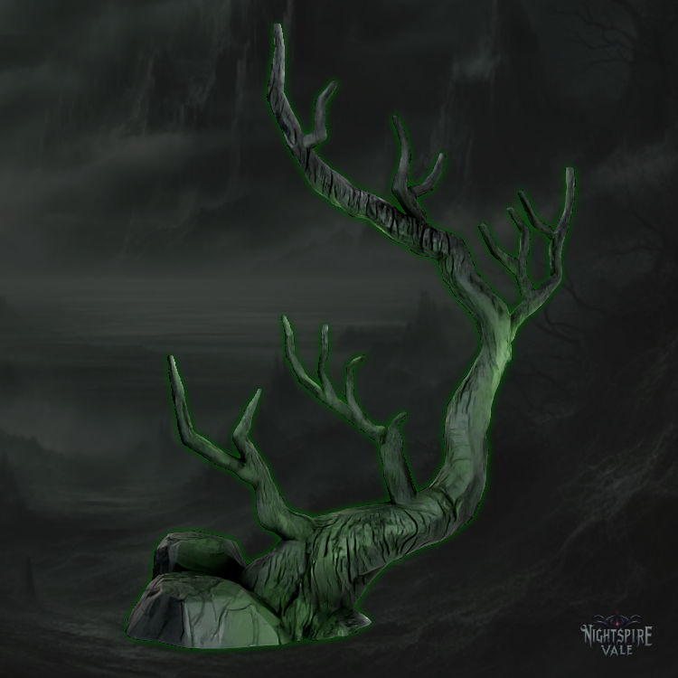 Nightspire Vale - Gnarled Trees
