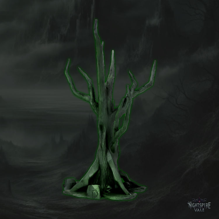 Nightspire Vale - Gnarled Trees