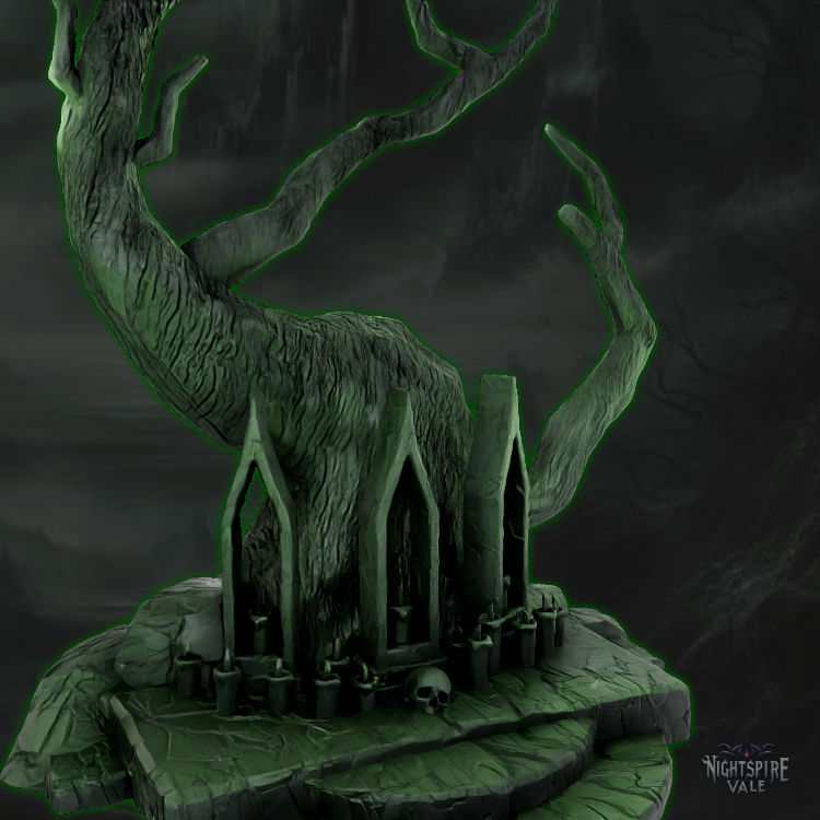 Nightspire Vale - Gnarled Trees