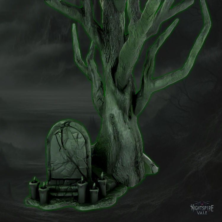Nightspire Vale - Gnarled Trees