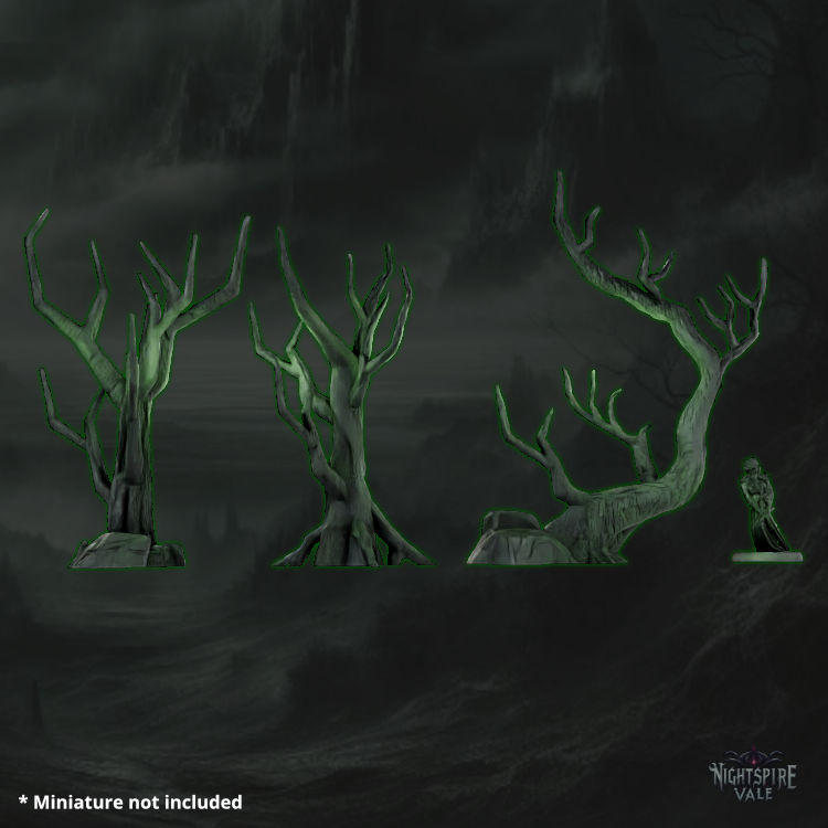 Nightspire Vale - Gnarled Trees