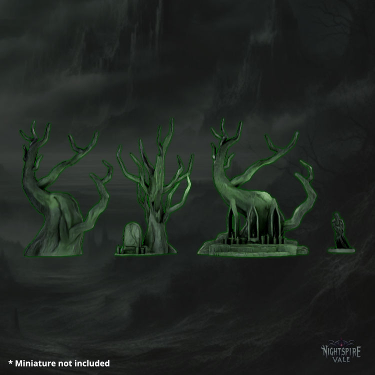 Nightspire Vale - Gnarled Trees