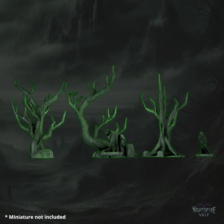Nightspire Vale - Gnarled Trees