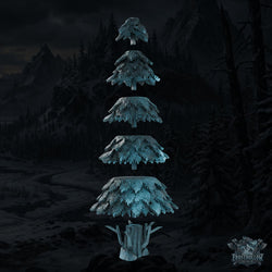 Frosthollow Realm - Nordic Trees