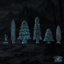Frosthollow Realm - Nordic Trees