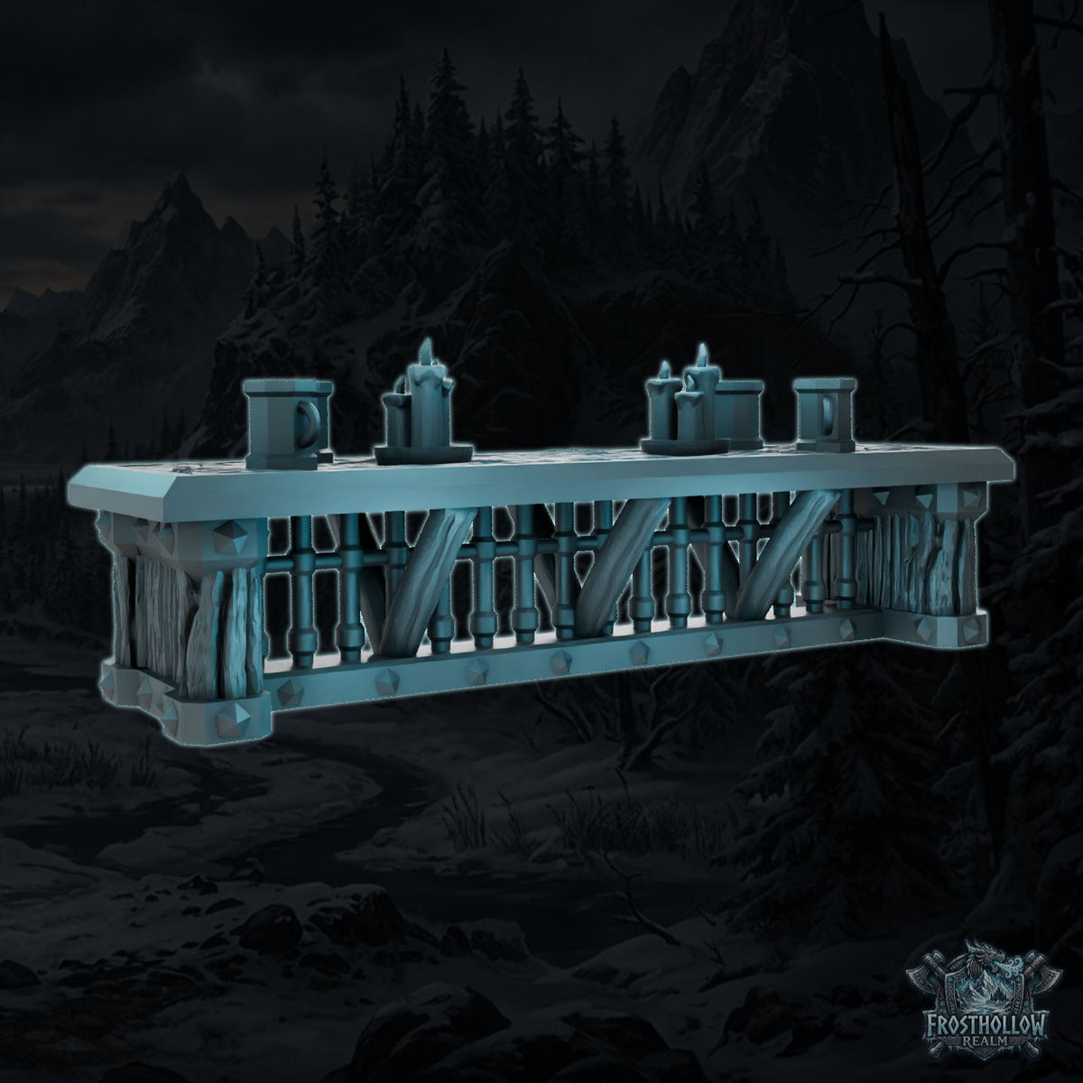 Frosthollow Realm - Norse Beer Table