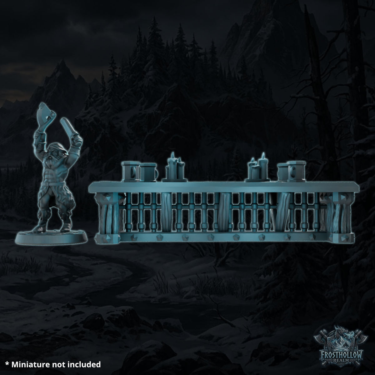 Frosthollow Realm - Norse Beer Table