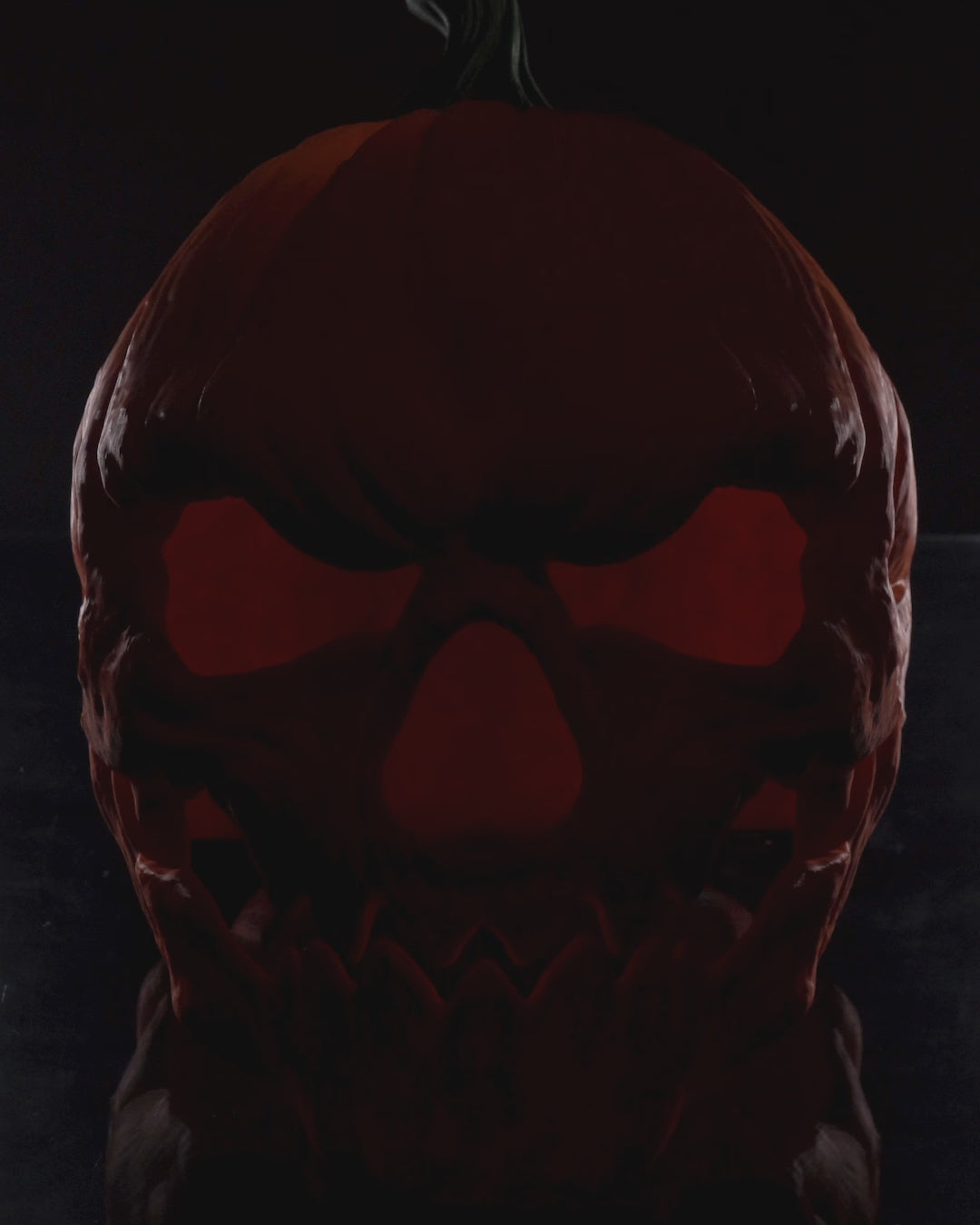 Pumpkin Head Mask