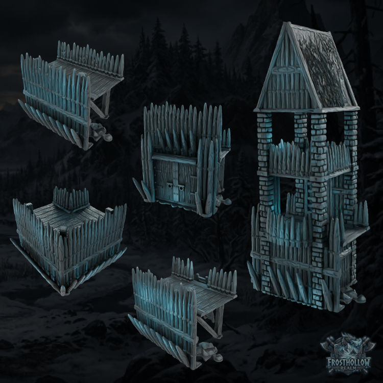 Frosthollow Realm - Viking Wall System