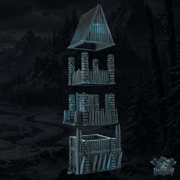 Frosthollow Realm - Viking Wall System