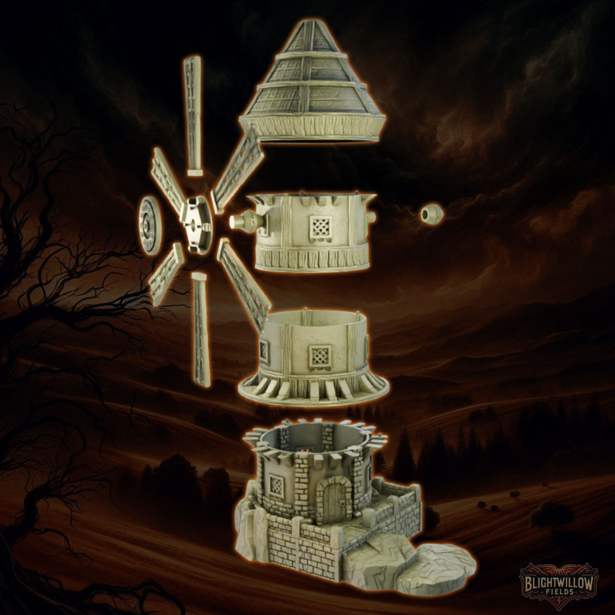 Blightwillow Fields - Windmill